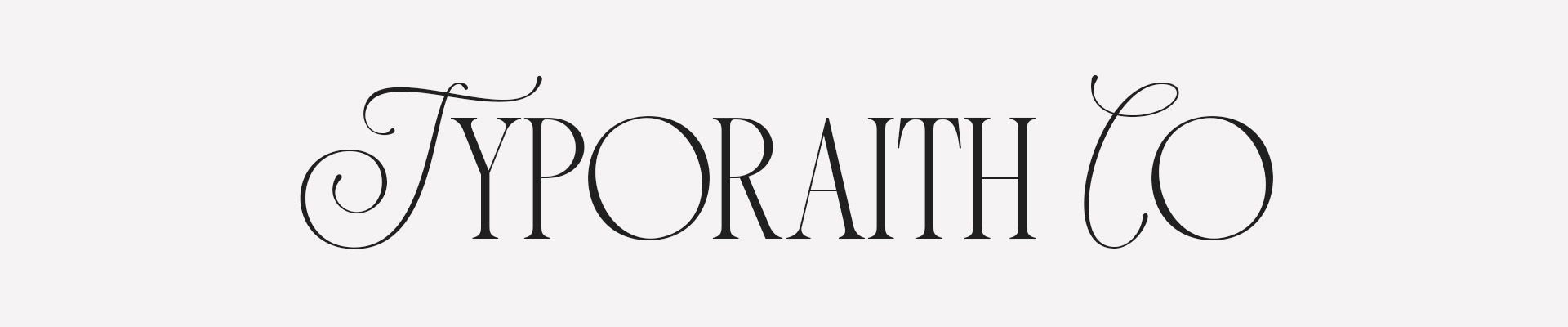 Typoraith Co cover