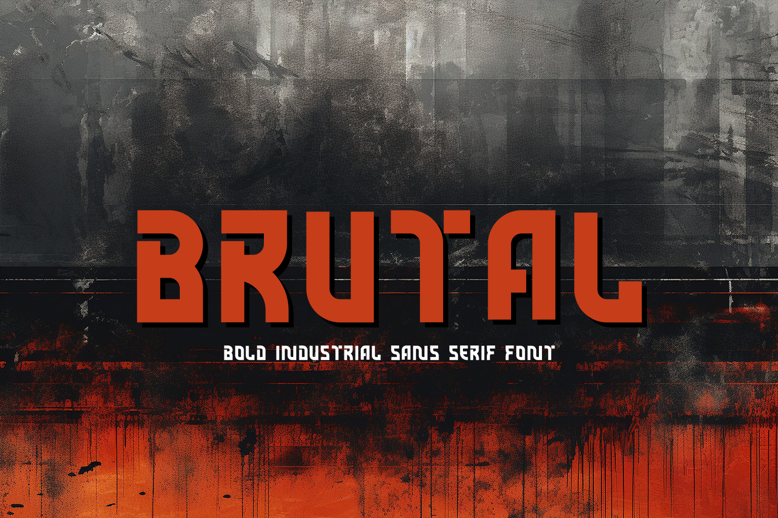 Brutal Sans Font — image 1