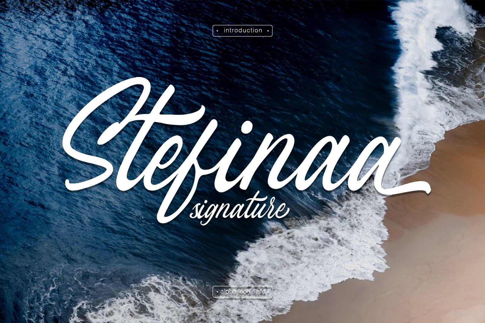 Stefinaa - Script Handwritten Font — image 1