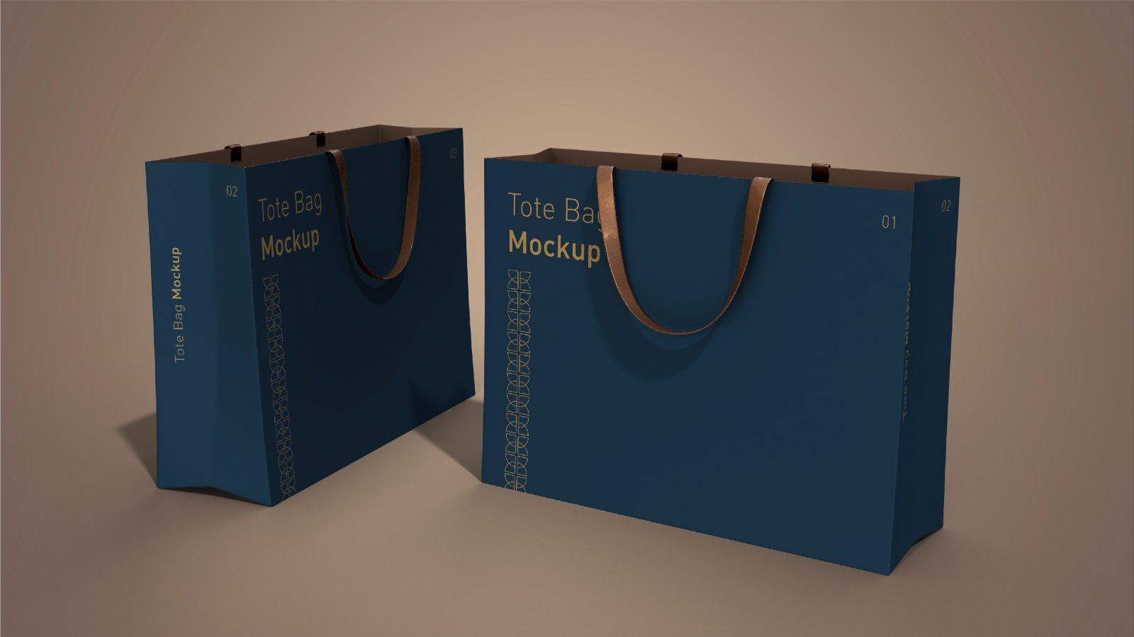 Paper Bag Mockup Bundle – 5 PSD Files, Shopping Bag Mockup, Tote Bag — image 4