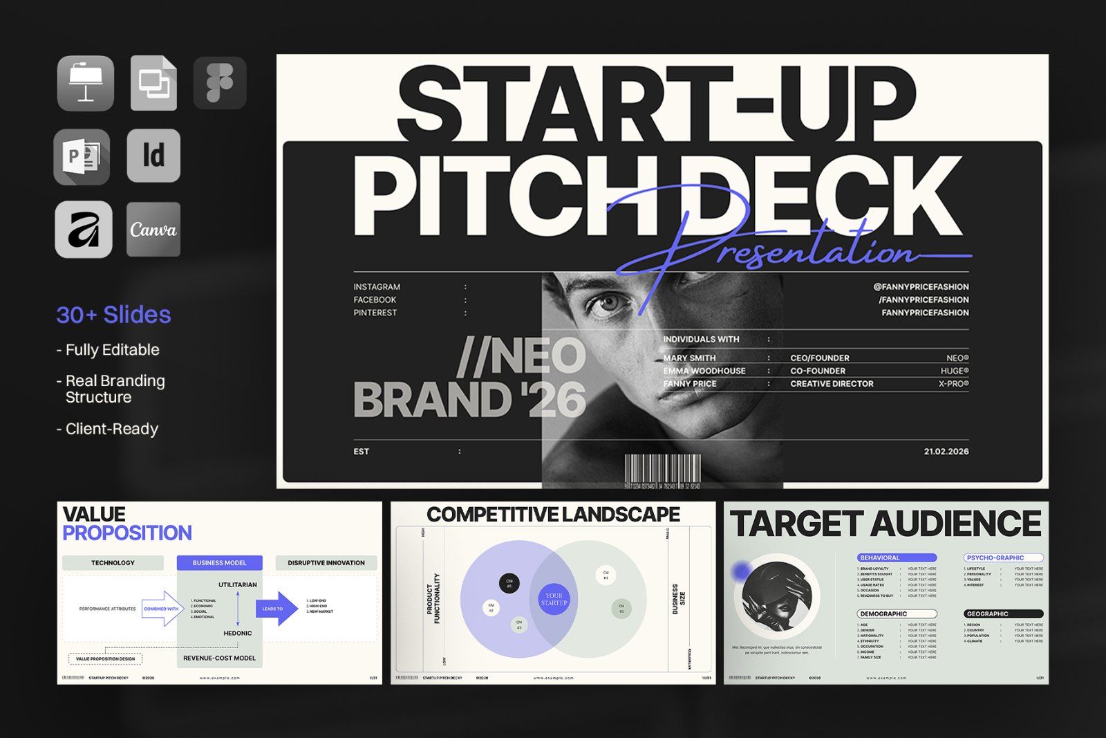 Startup Pitch Deck Presentation Template — image 1