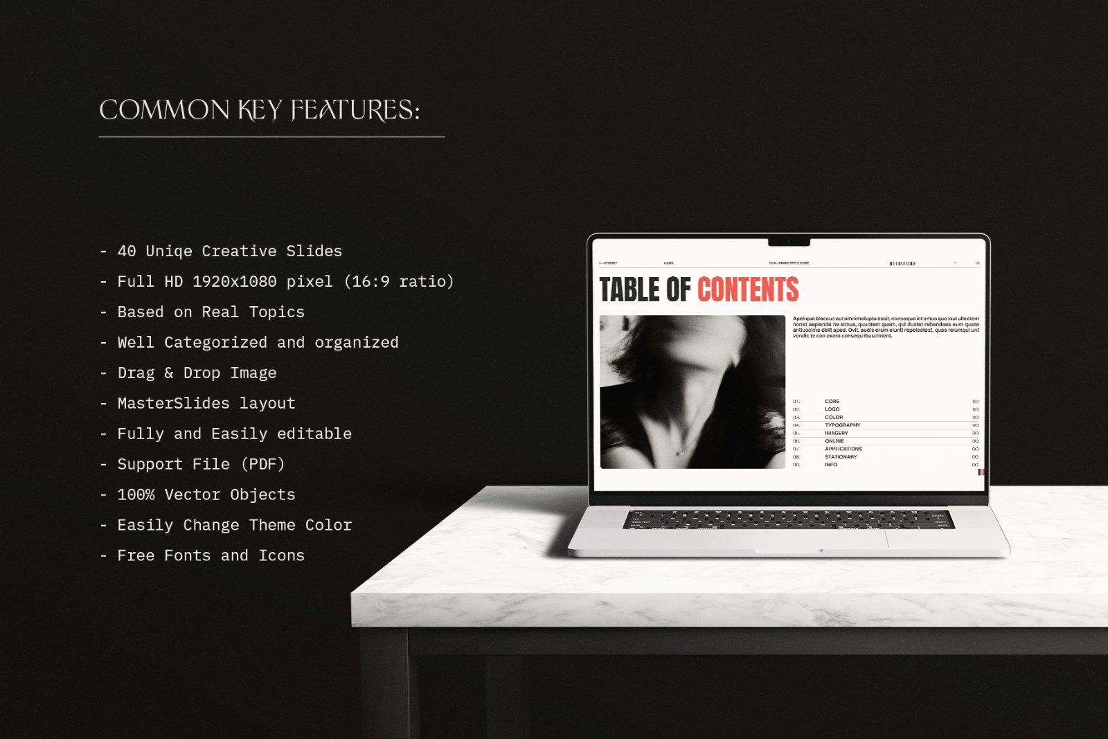 Brand Guidelines Presentation Design Template — image 2