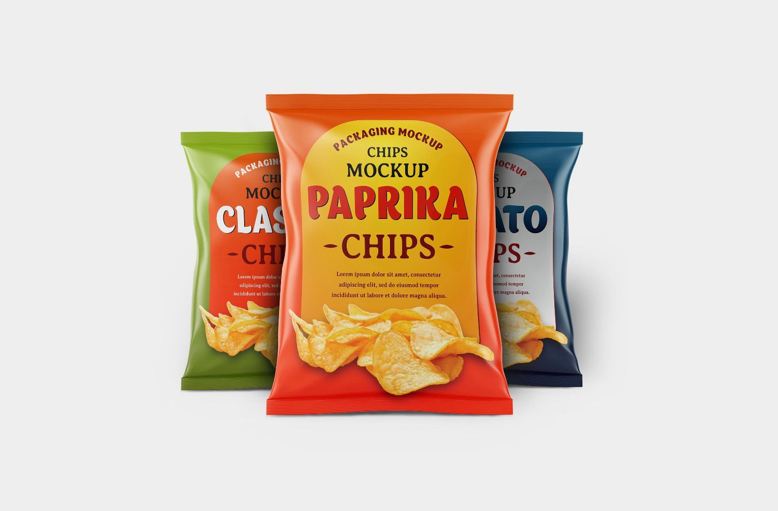 Chips Packaging Mockup Set — image 3