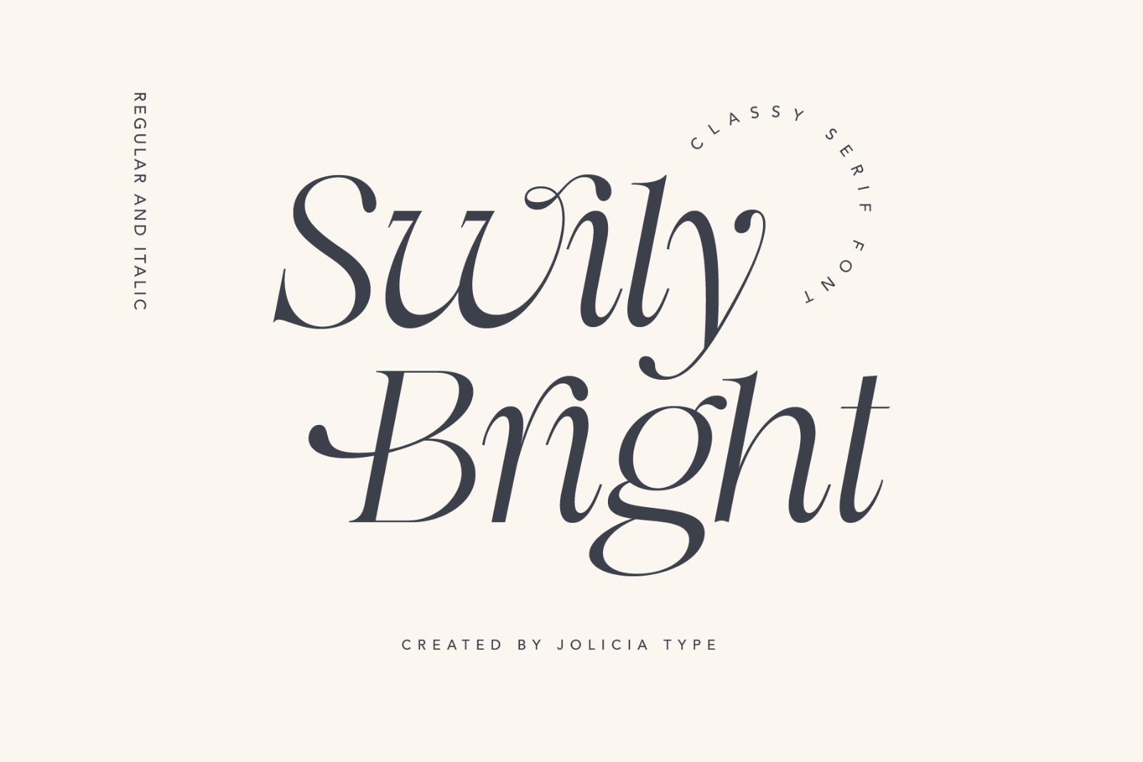 Swily Bright | Classy Font — image 1