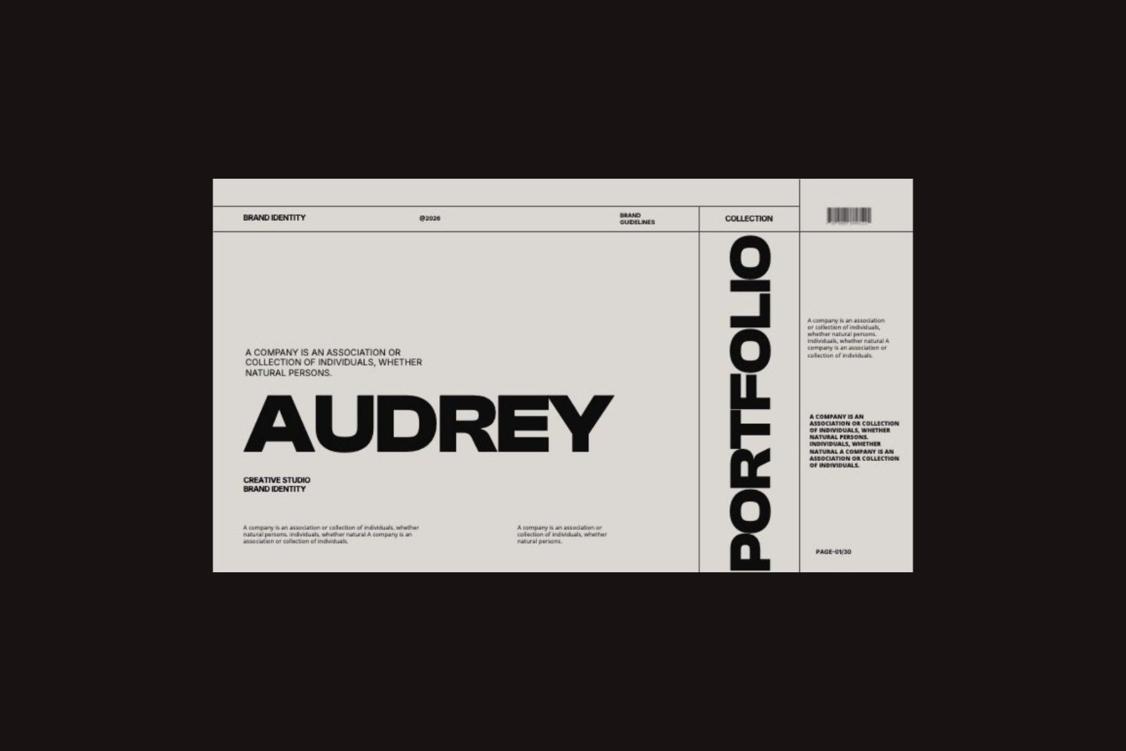 Audrey - Brand Identity Google Slides — image 2
