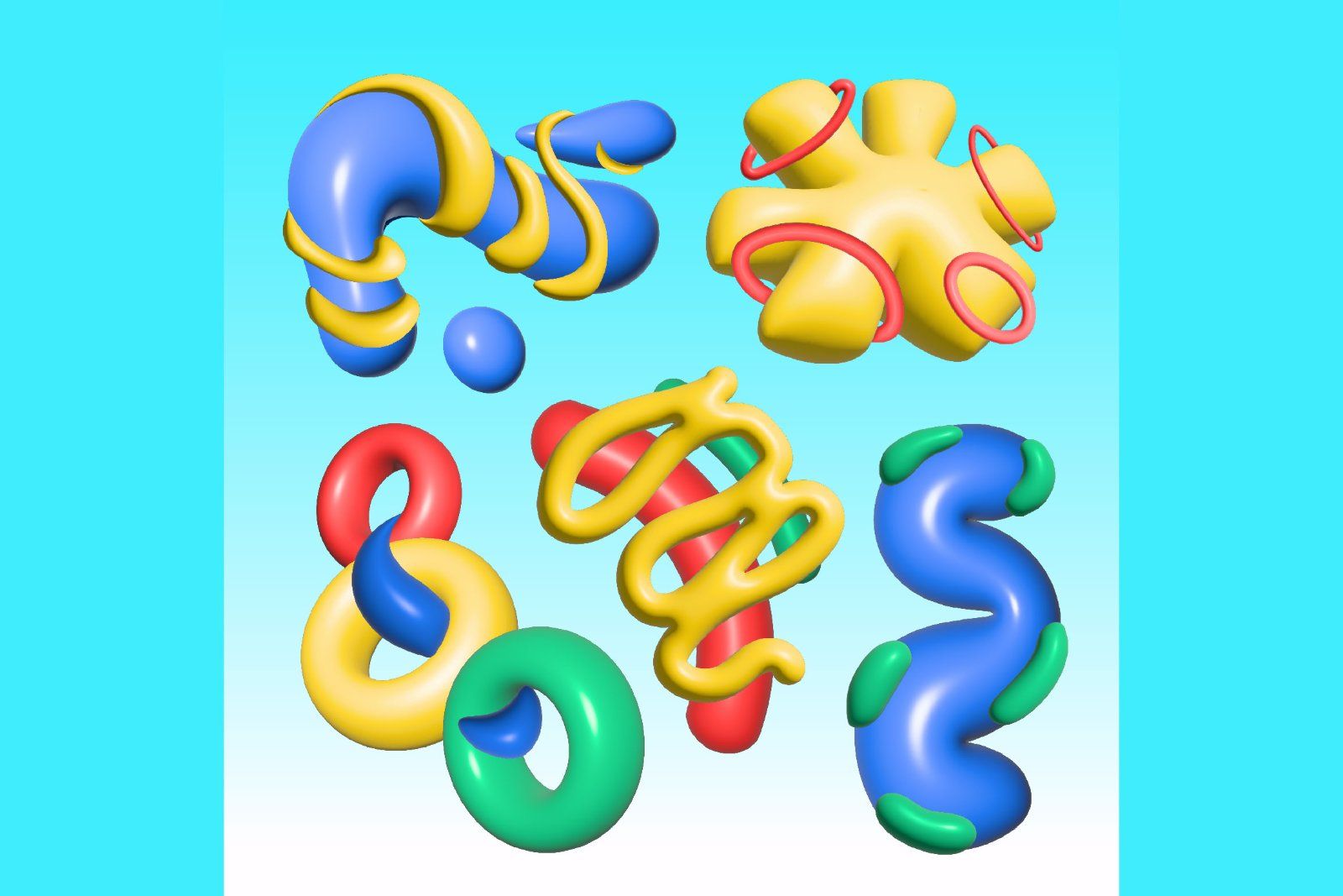 Abstract Shape Asset Illustration — image 1