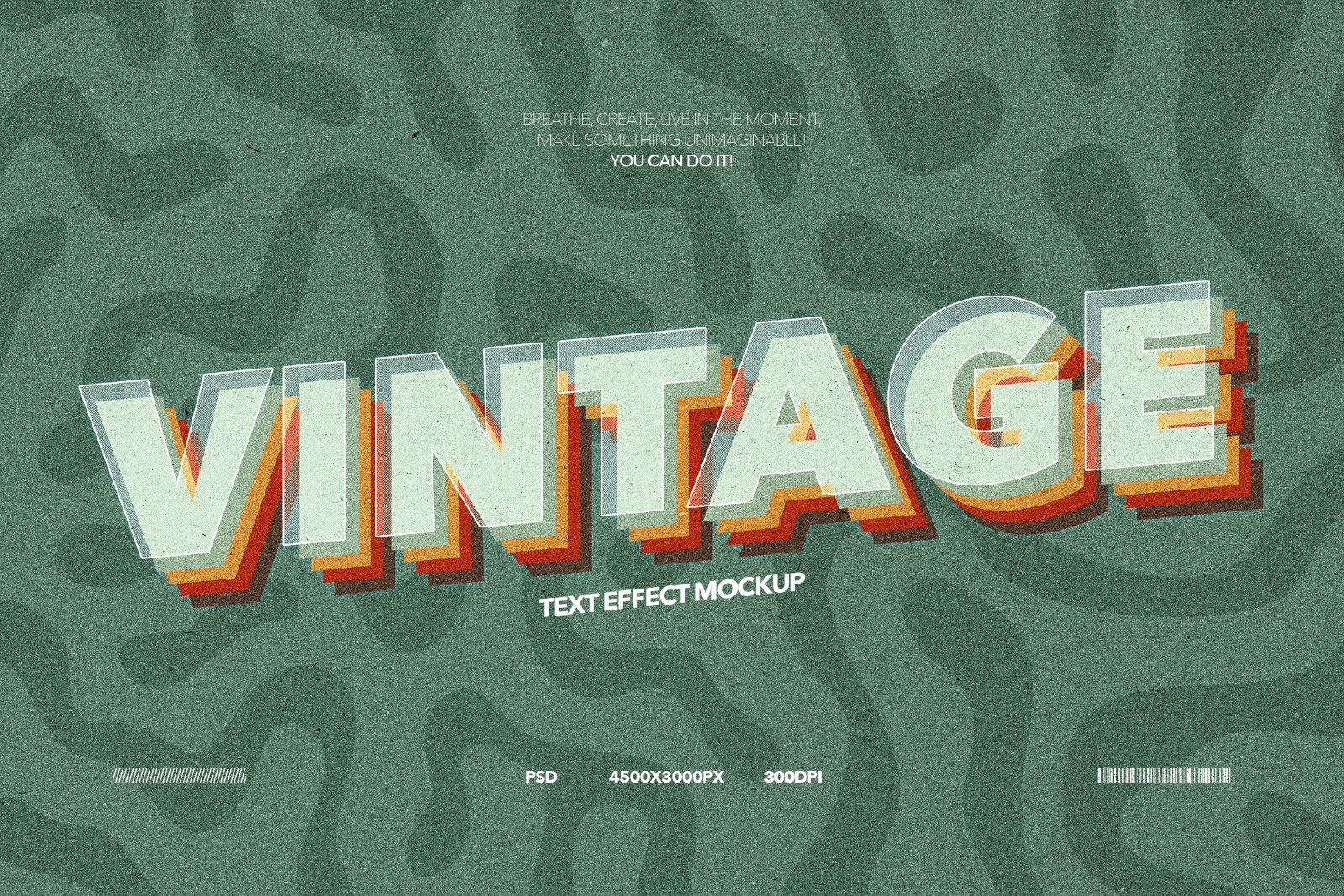 Vintage Text Effect — image 1
