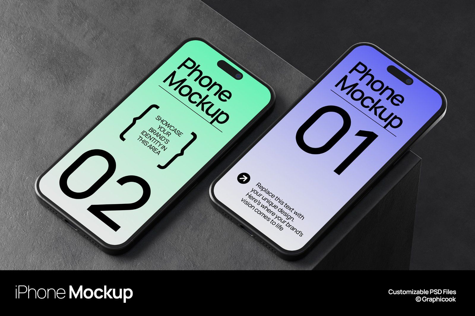 iPhone Mockup [Graphicook] — image 1