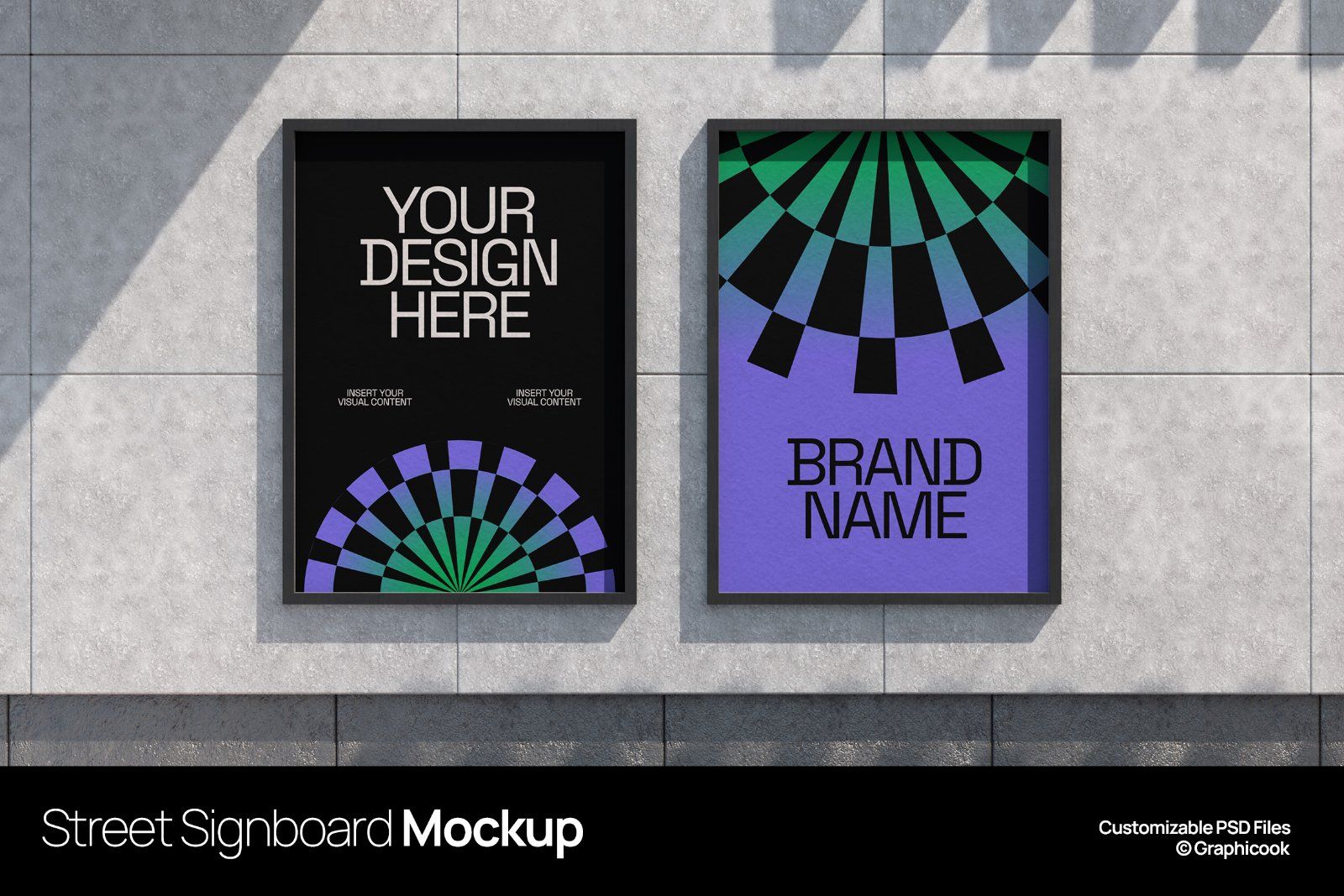 Street Signboard Mockup — image 1