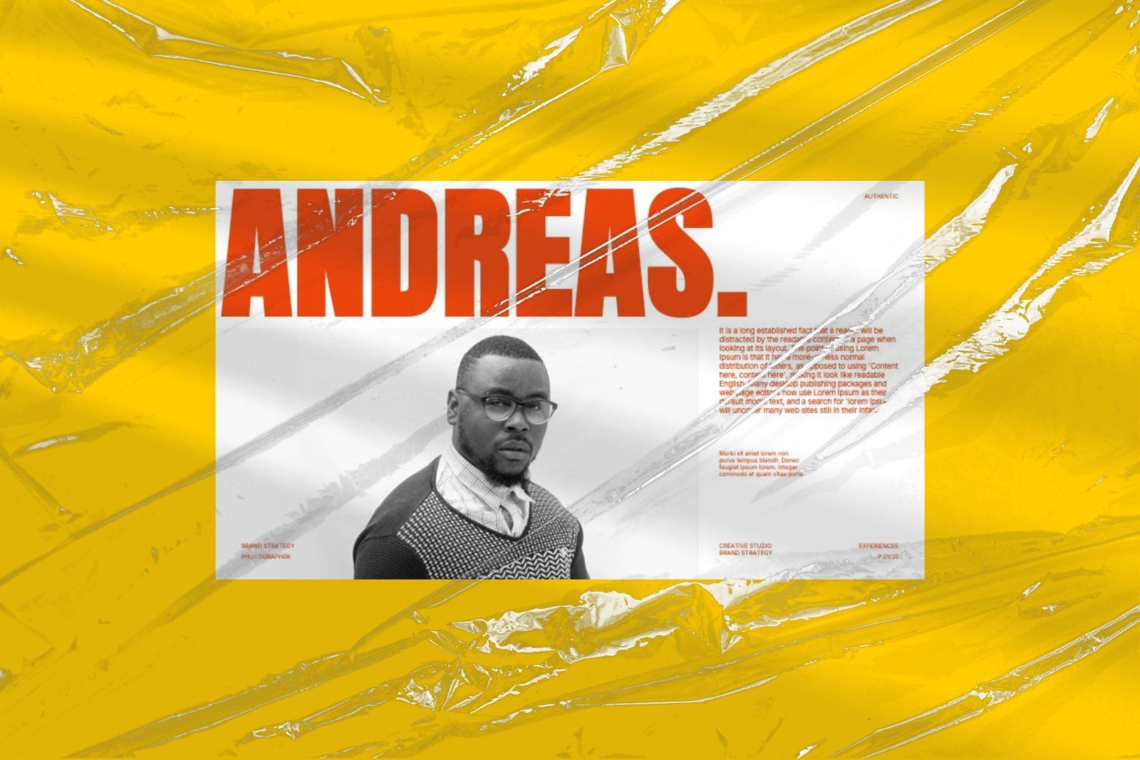 Andreas - Brand Portfolio Keynote Template — image 2