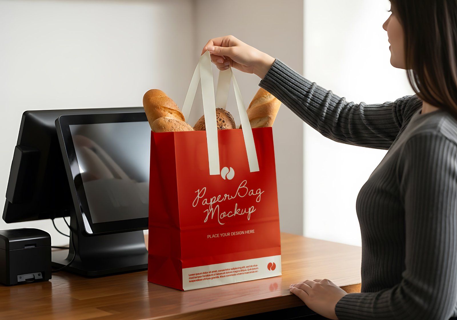 Premium Bakery & Coffee Shop Branding Mockup Bundle – 15 Aesthetic PSD Scenes for Cafe Identity — image 19