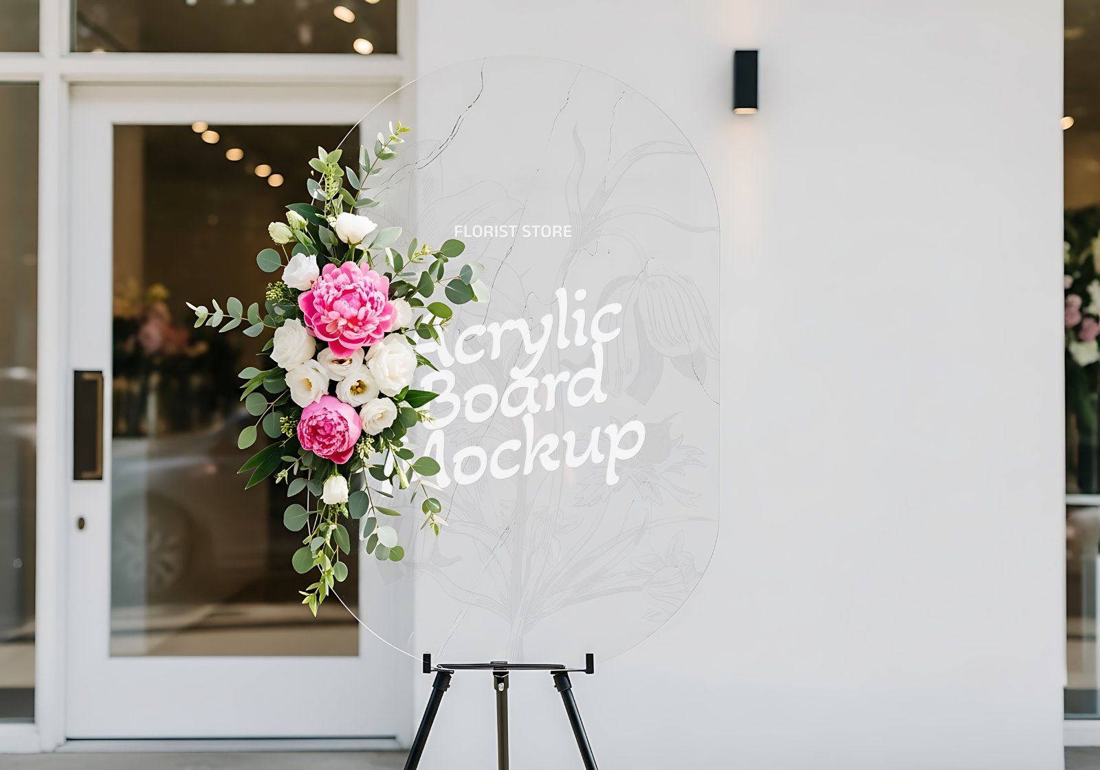 Premium Decorative Flower Shop Branding Mockup Bundle – 15 Aesthetic PSD Scenes for Florist Identity — image 7
