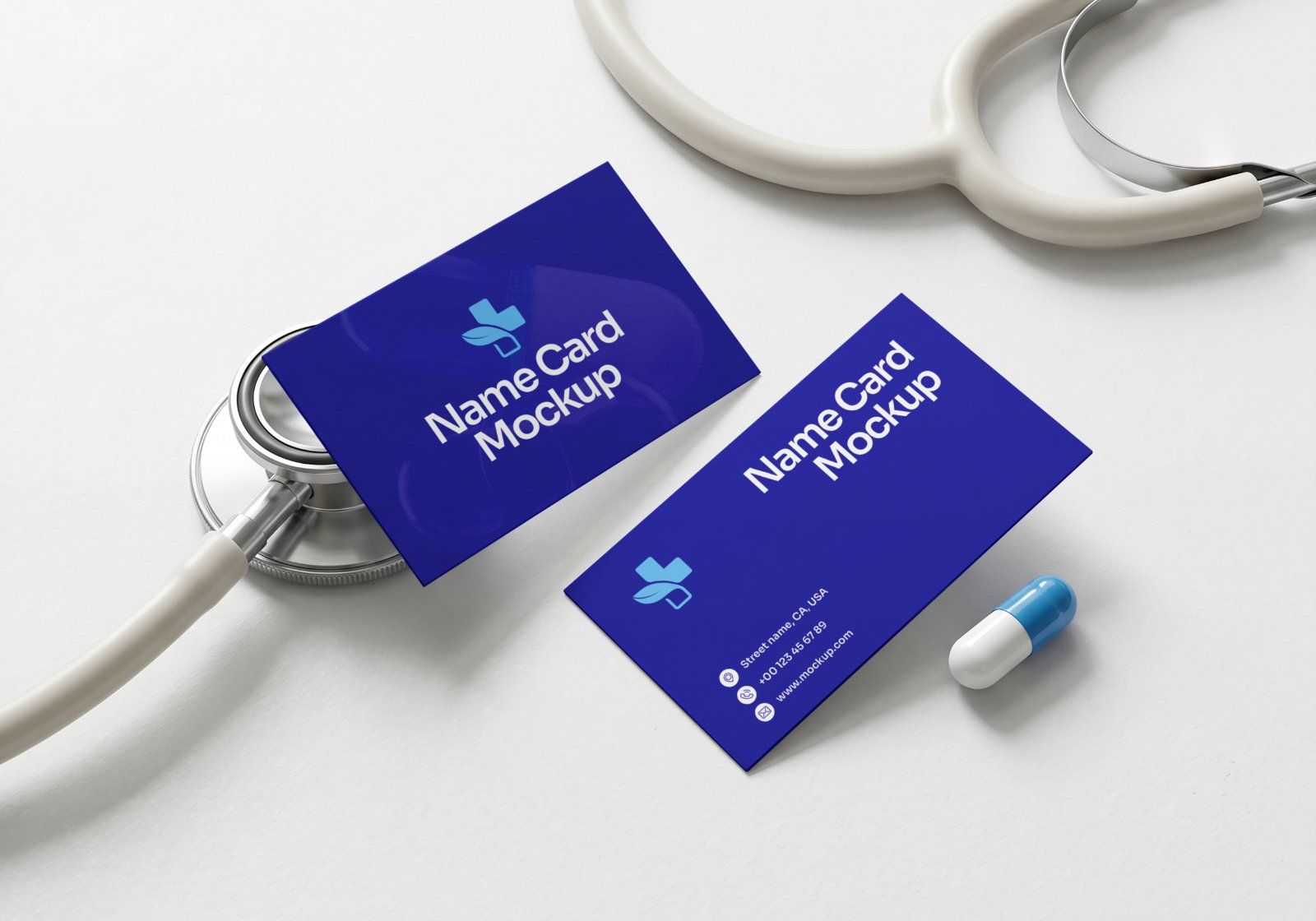 Premium Pharmacy Store Branding Mockup Bundle – 15 Professional Medical & Healthcare PSD Scenes — image 7