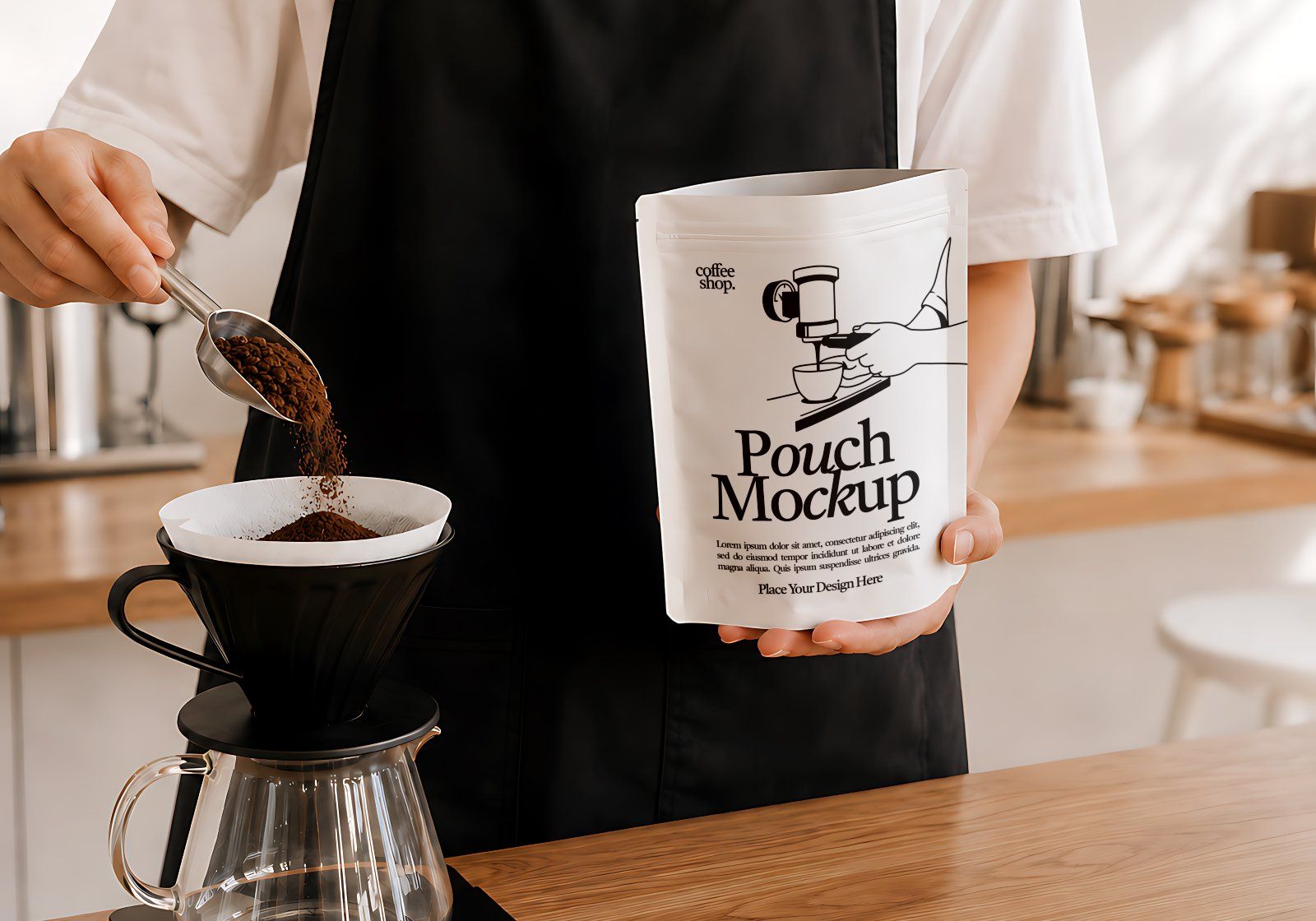 Premium Coffee Shop Branding Mockup Bundle – 15 Aesthetic PSD Scenes for Cafe & Coffee Roastery Iden — image 19