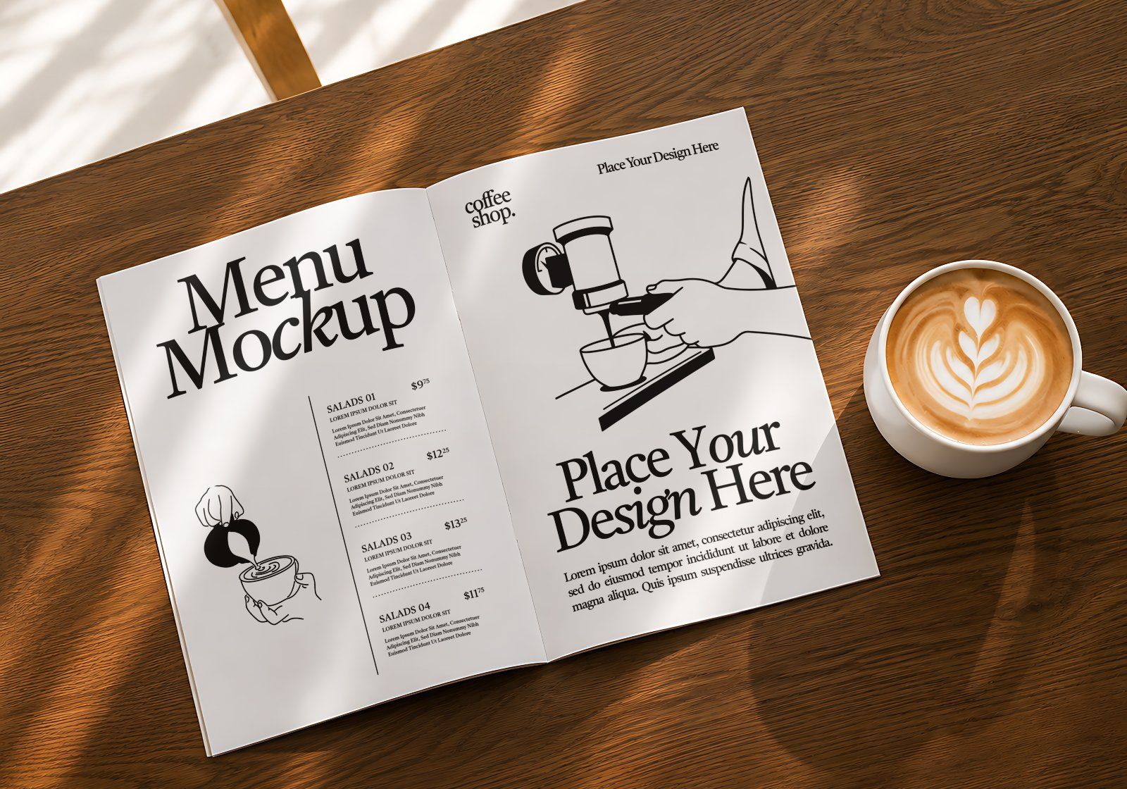 Premium Coffee Shop Branding Mockup Bundle – 15 Aesthetic PSD Scenes for Cafe & Coffee Roastery Iden — image 14