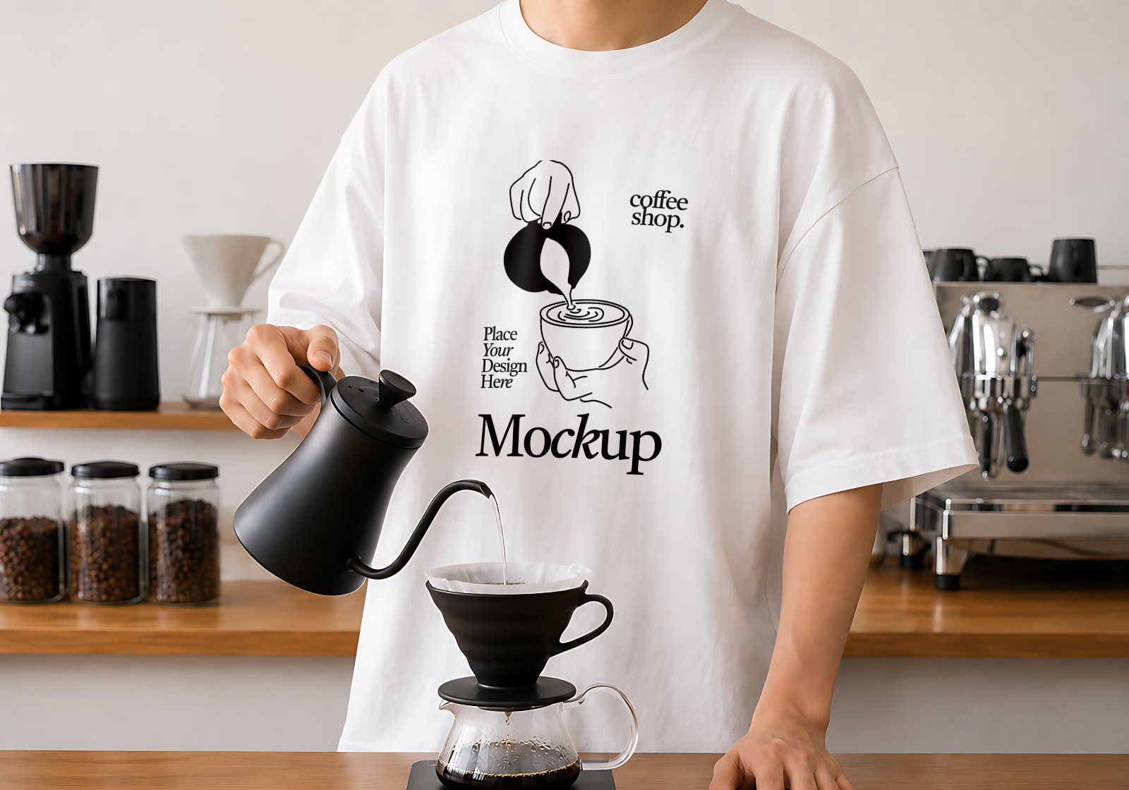 Premium Coffee Shop Branding Mockup Bundle – 15 Aesthetic PSD Scenes for Cafe & Coffee Roastery Iden — image 11