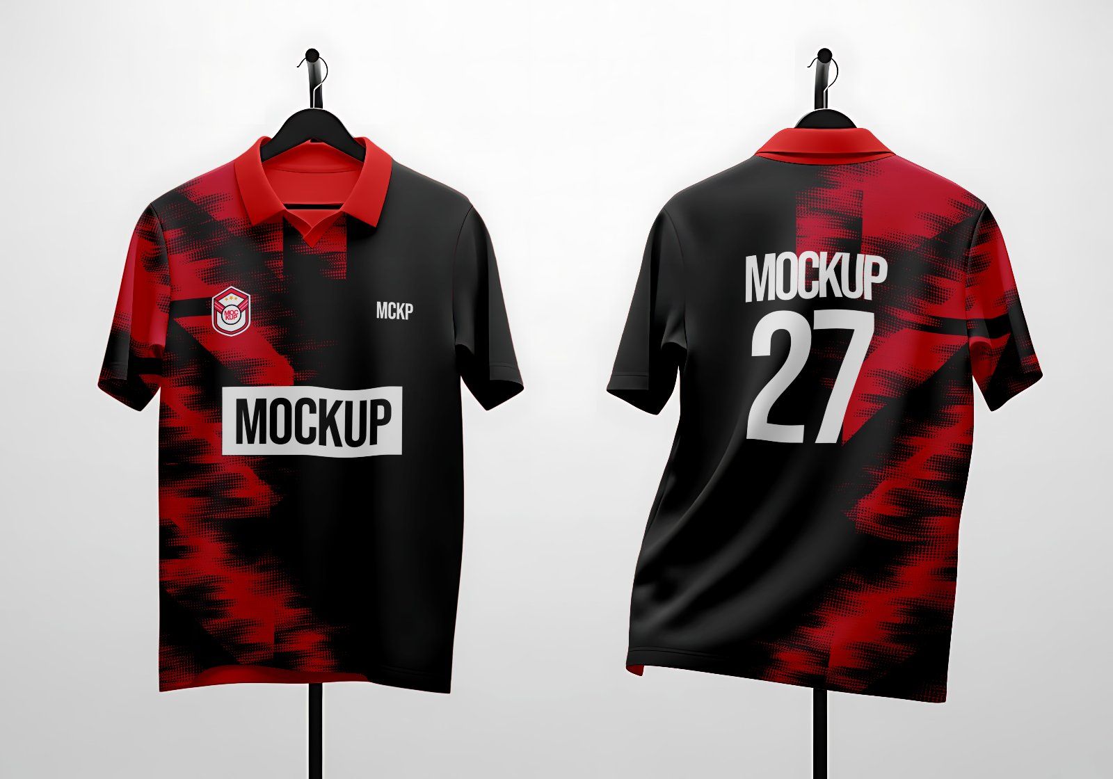 10 PSD Jersey Mockup Bundle – Football, Basketball, Polo, Soccer & Sportswear Uniform Kit — image 6