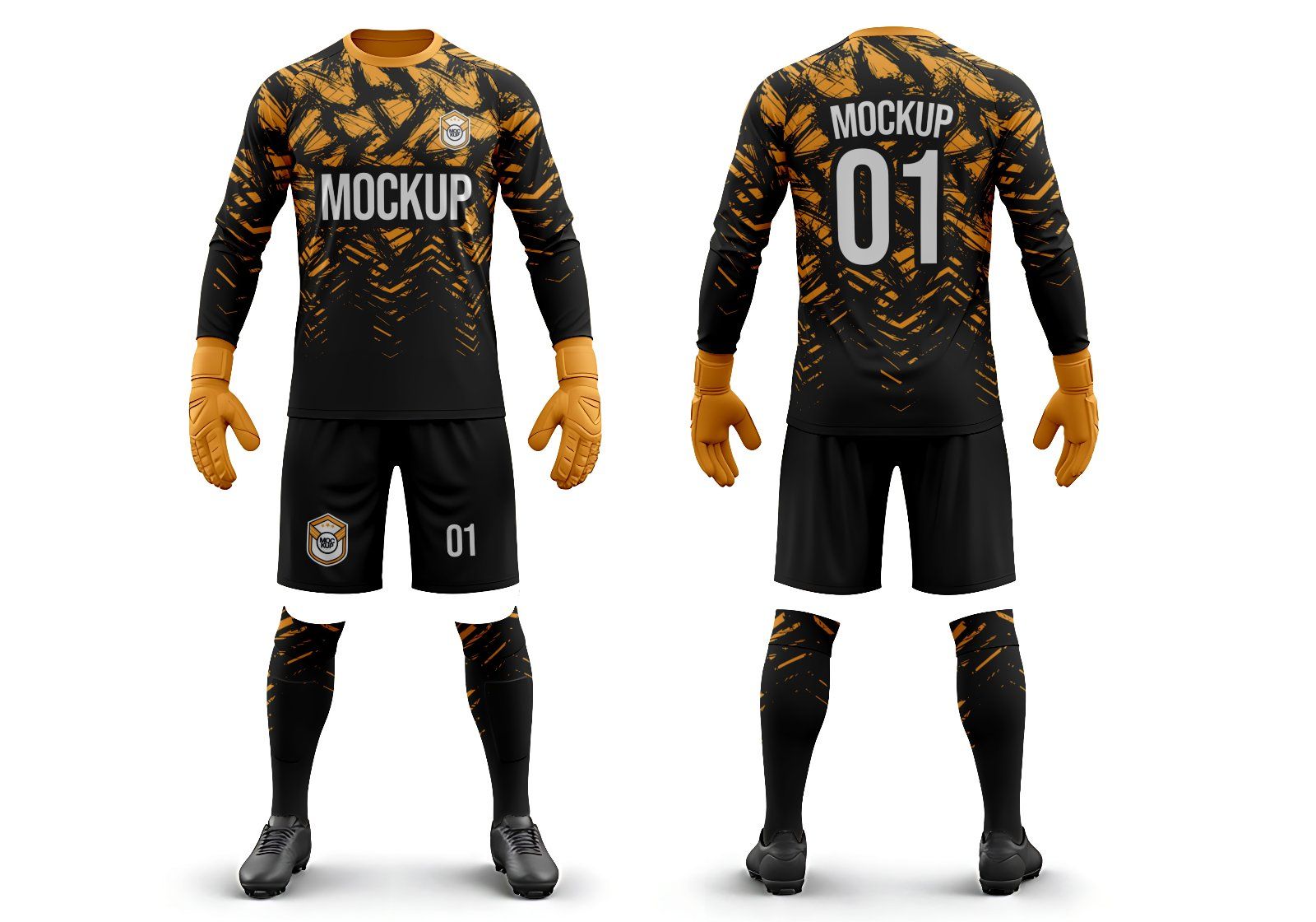 10 PSD Jersey Mockup Bundle – Football, Basketball, Polo, Soccer & Sportswear Uniform Kit — image 10