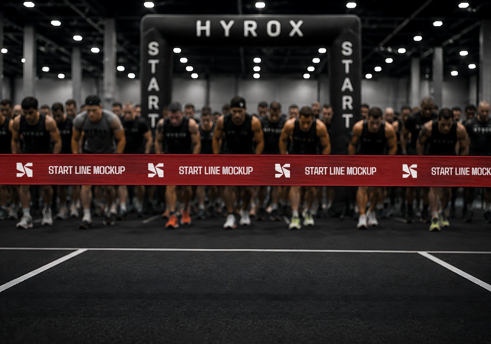 Premium Hybrid Race Event Mockup Bundle – 15 Tactical Sports PSD Scenes for Fitness Racing, Hyrox & — image 15