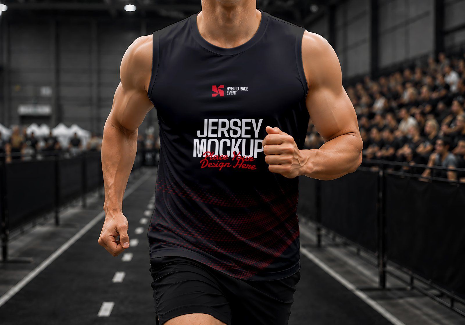 Premium Hybrid Race Event Mockup Bundle – 15 Tactical Sports PSD Scenes for Fitness Racing, Hyrox & — image 12