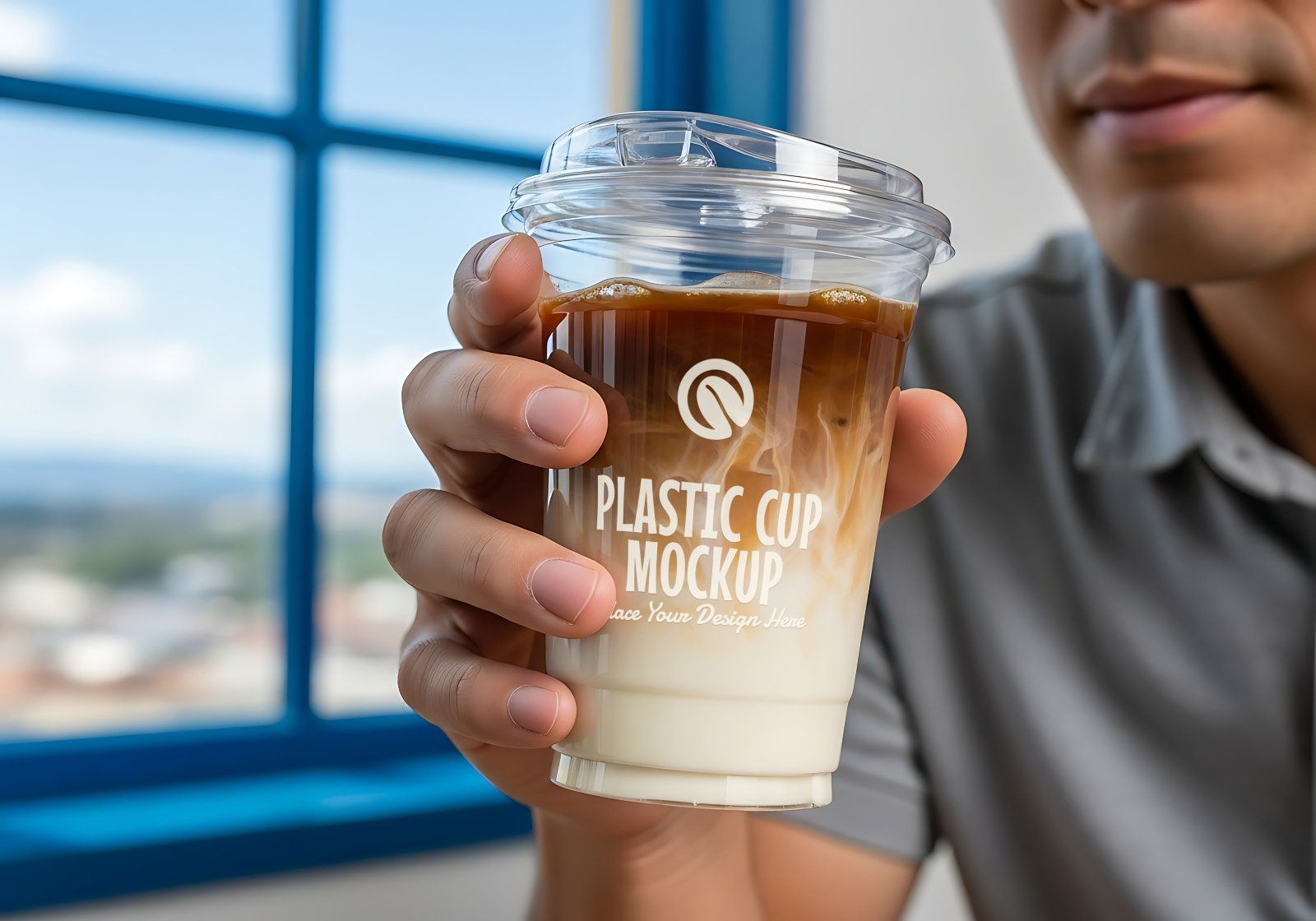 Premium Branding Cozy Black Coffee Shop Mockup — image 5