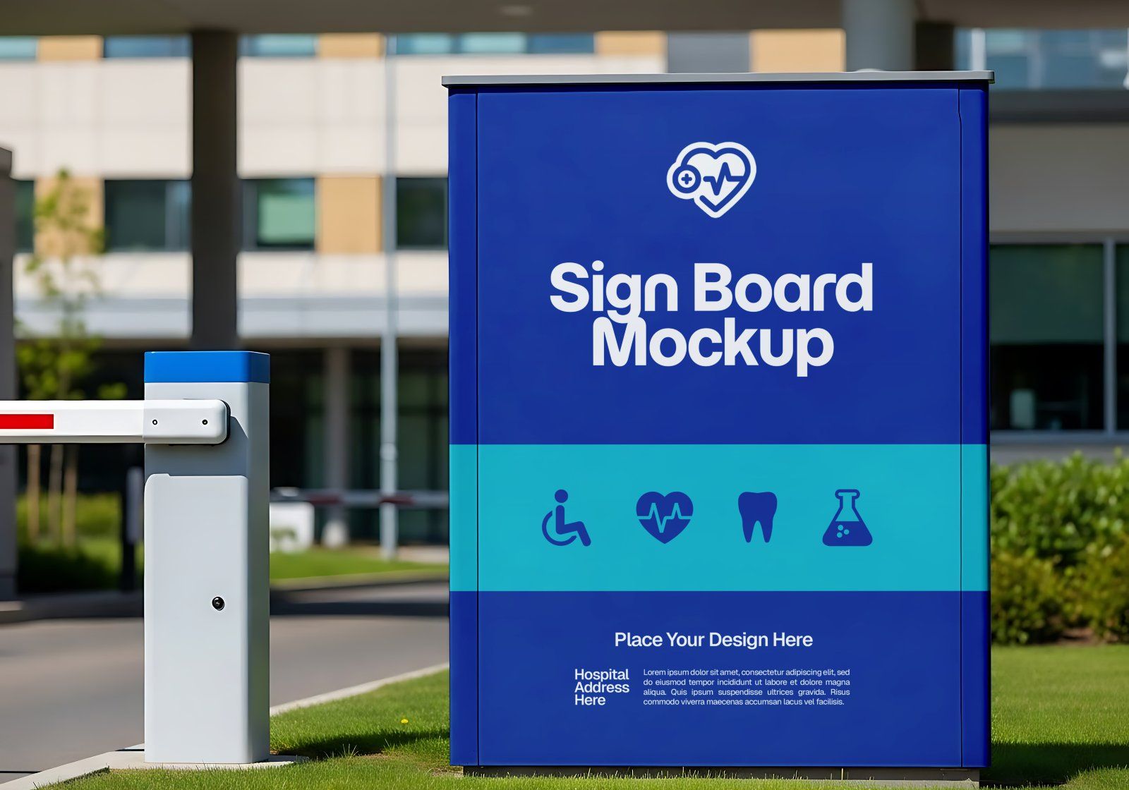 Hospital Mockup Bundle Vol.2 – Medical Branding PSD Pack (Ambulance, Nurse Uniform, Medicine Bottle, — image 12