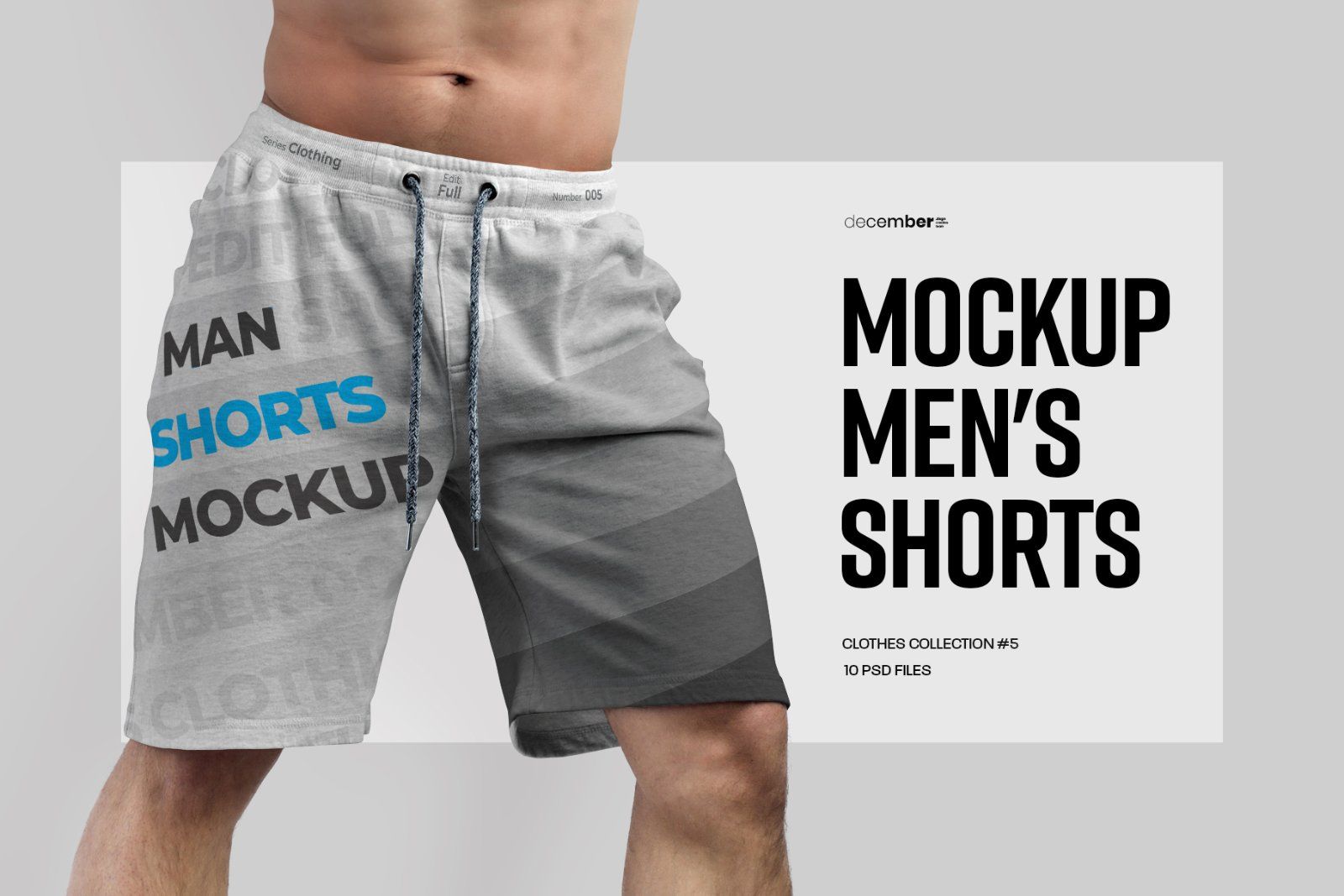10 Mockups Athletic Shorts Man — image 1