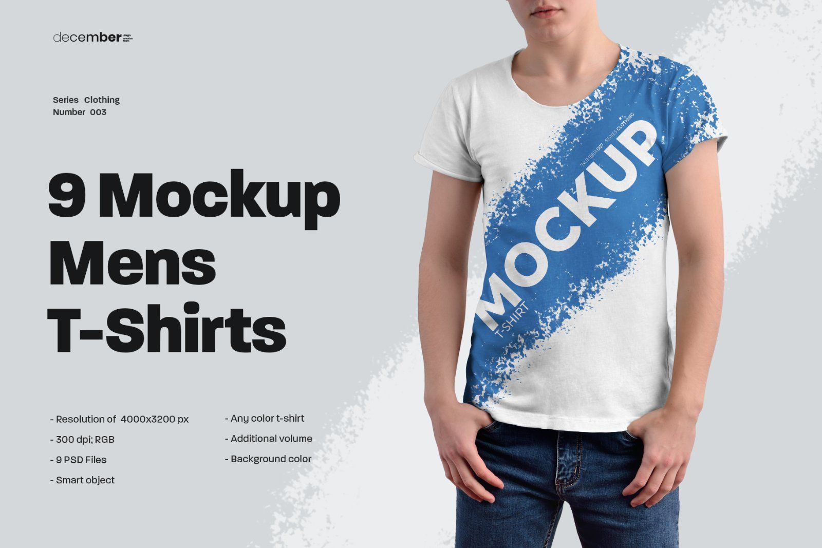 9 Round Neck T-Shirt Mockups — image 1