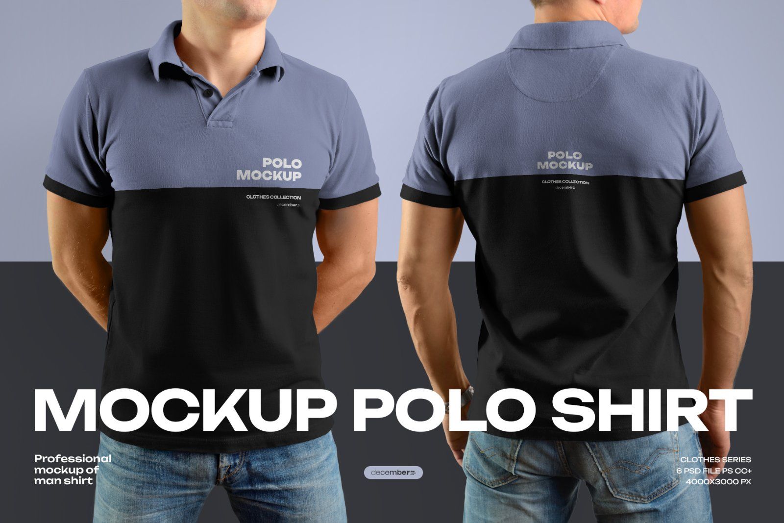 6 Mockups Polo Shirt — image 1