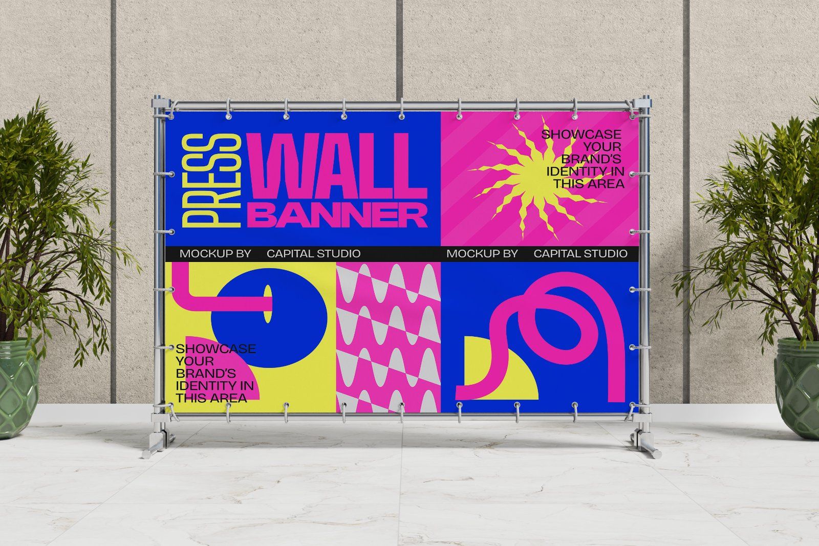 Press Wall Banner Mockup — image 2