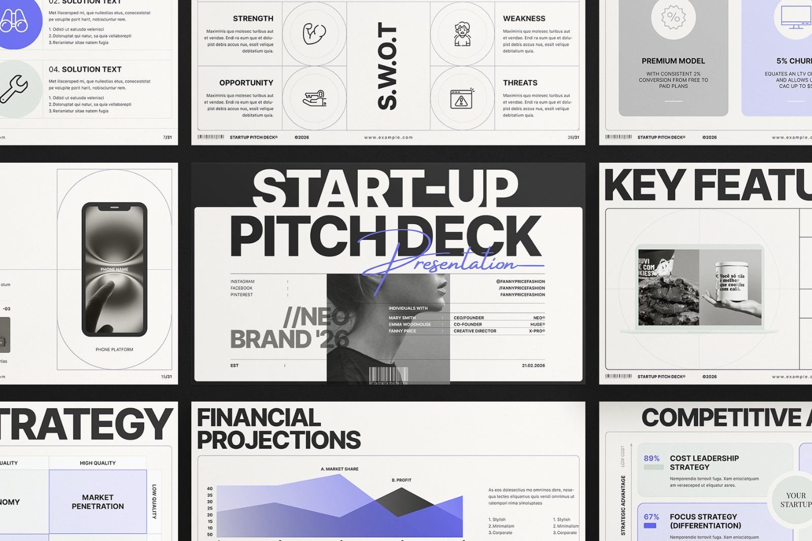 Startup Pitch Deck Presentation Template — image 4