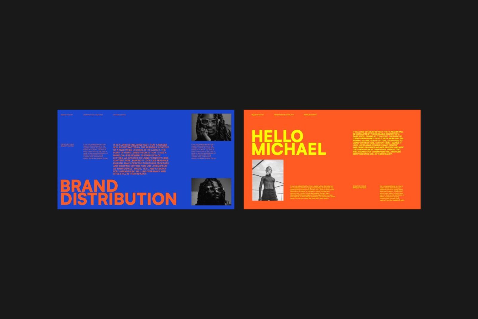 Michael - Brand Portfolio PowerPoint Template — image 3