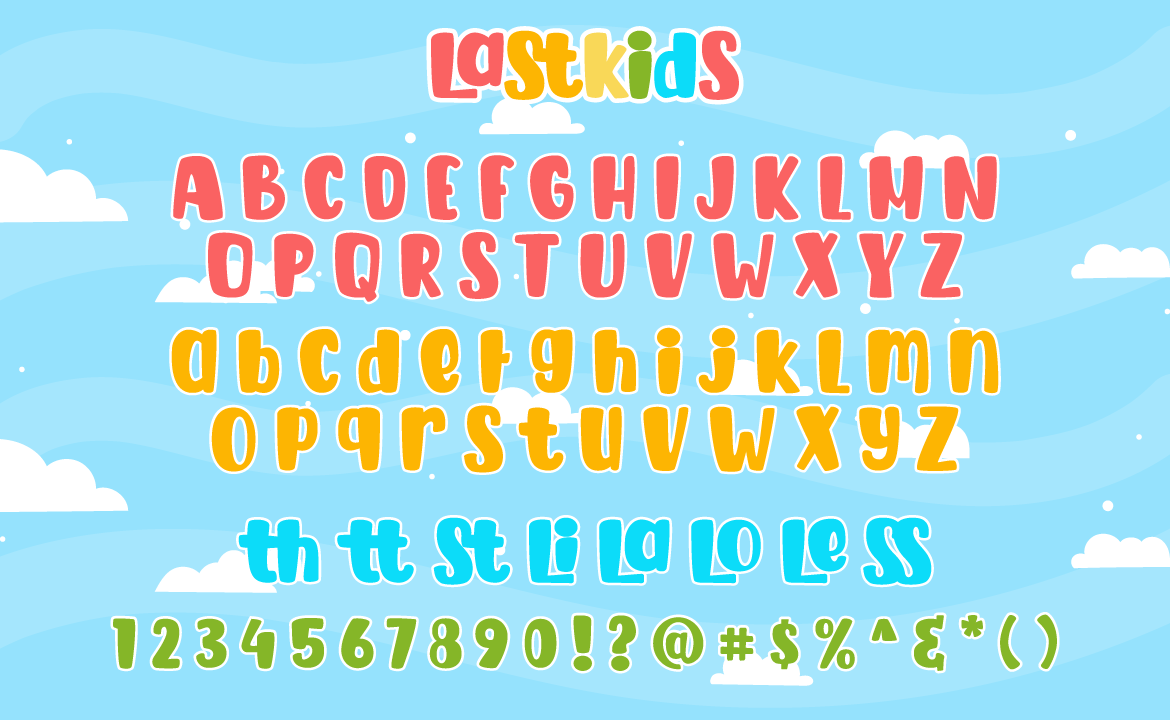 Lastkids - Funny Font — image 2