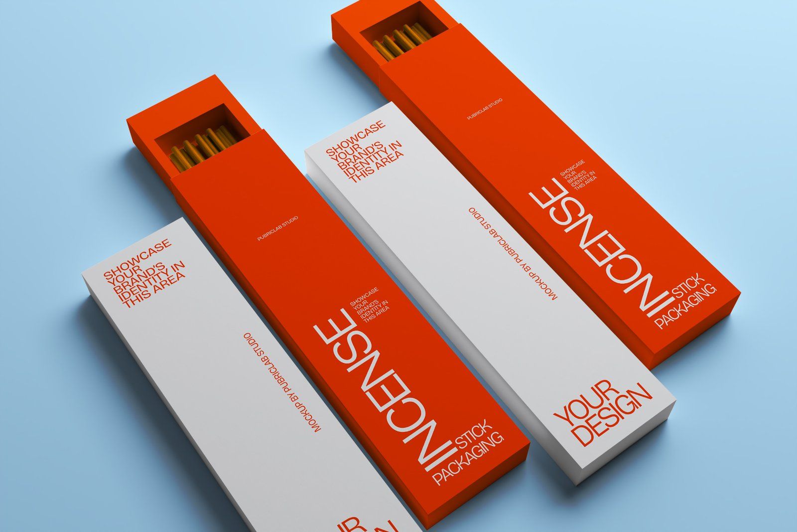 Incense Stick Packaging Mockup — image 2
