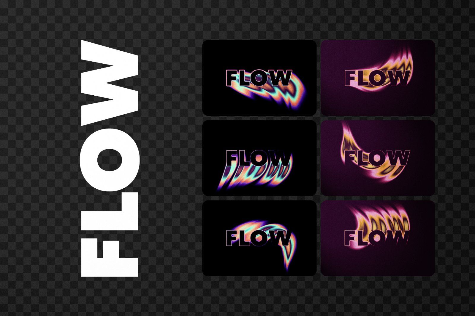 Psychedelic Glow Text Effect — image 2