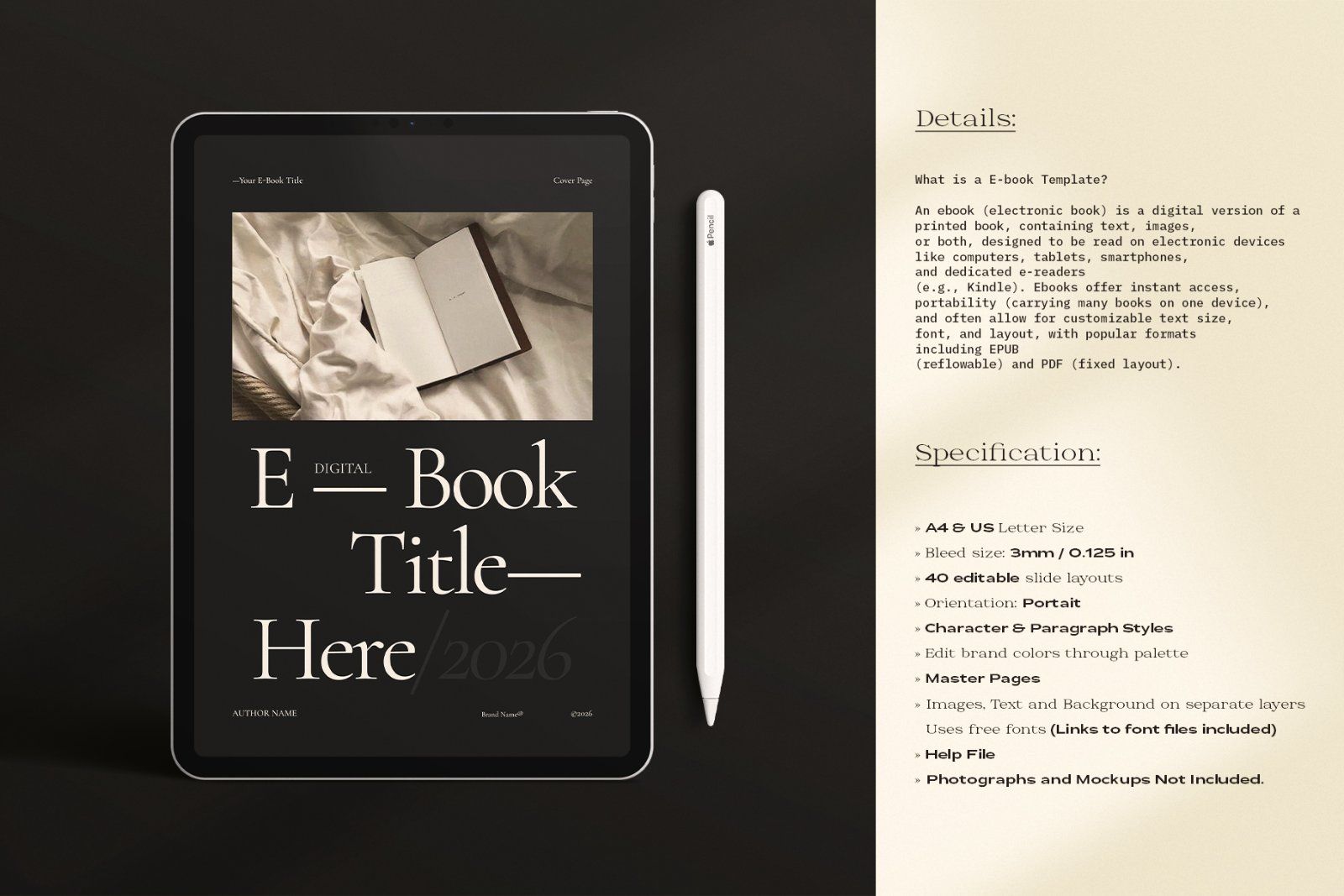 Digital E-Book Design Template — image 2