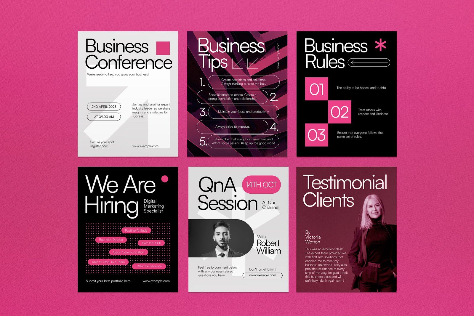 Black Utilitarian Instagram Set Business — image 2