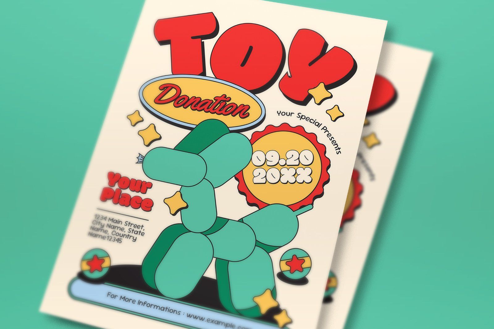 Toy Donation Flyer Set — image 2