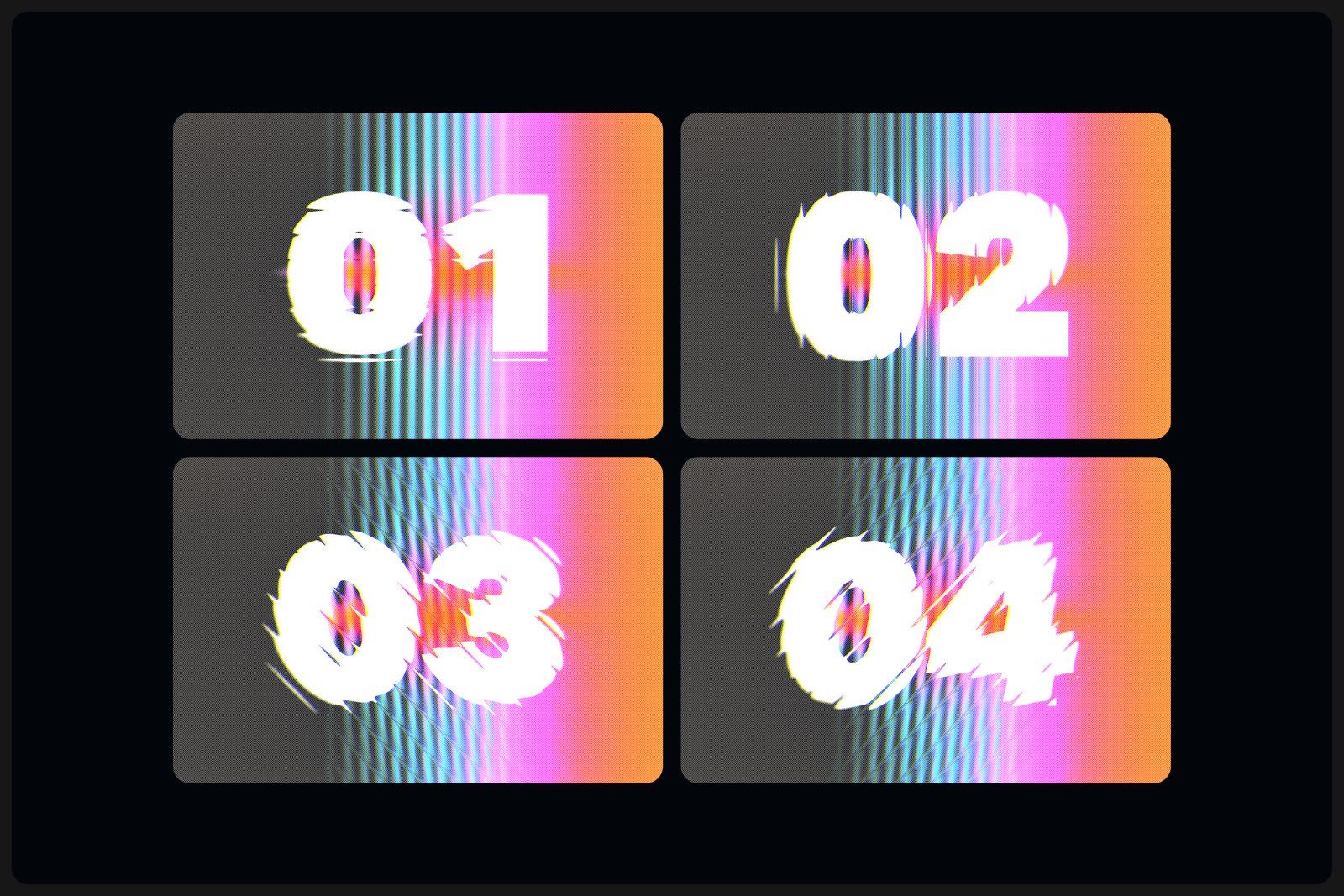 Ribbed Glass Text & Logos Effect — image 2