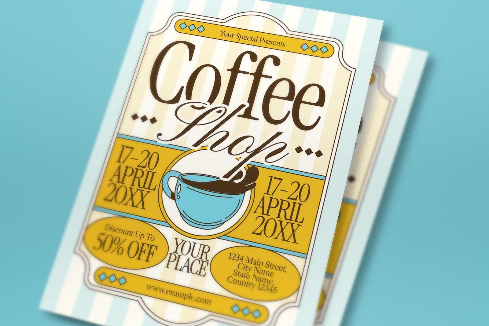 Coffee Shop Promotion Flyer Set — image 2