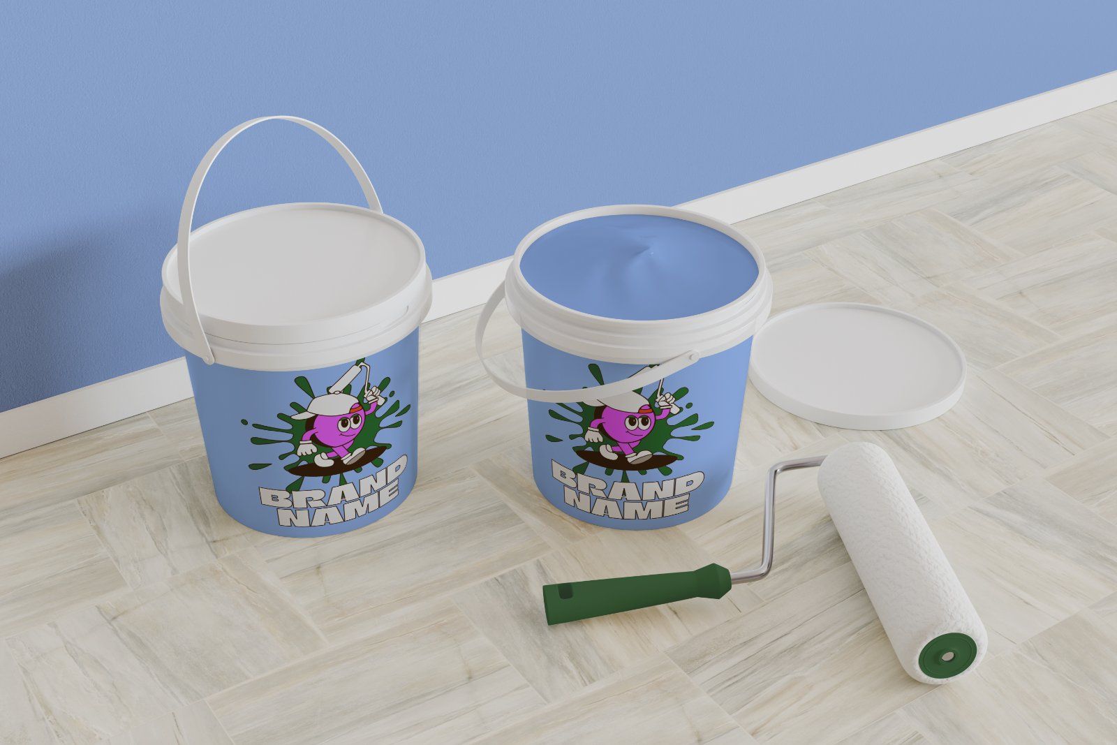 Plastic Bucket Mockup — image 2