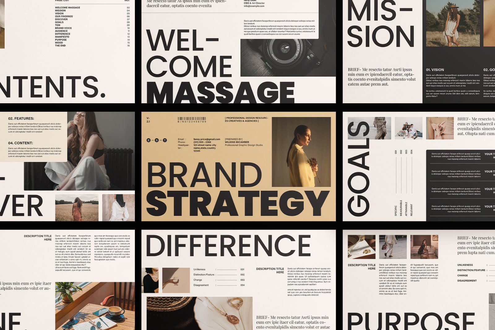 Brand Strategy Presentation Template — image 3
