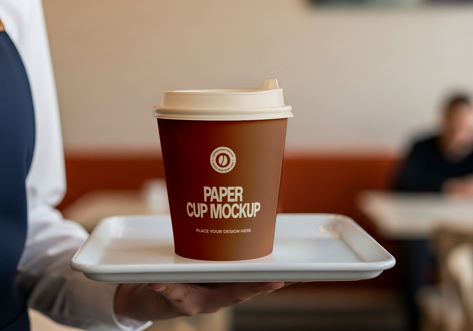 Premium Branding Brown Cafe Coffee Shop Mockup — image 12