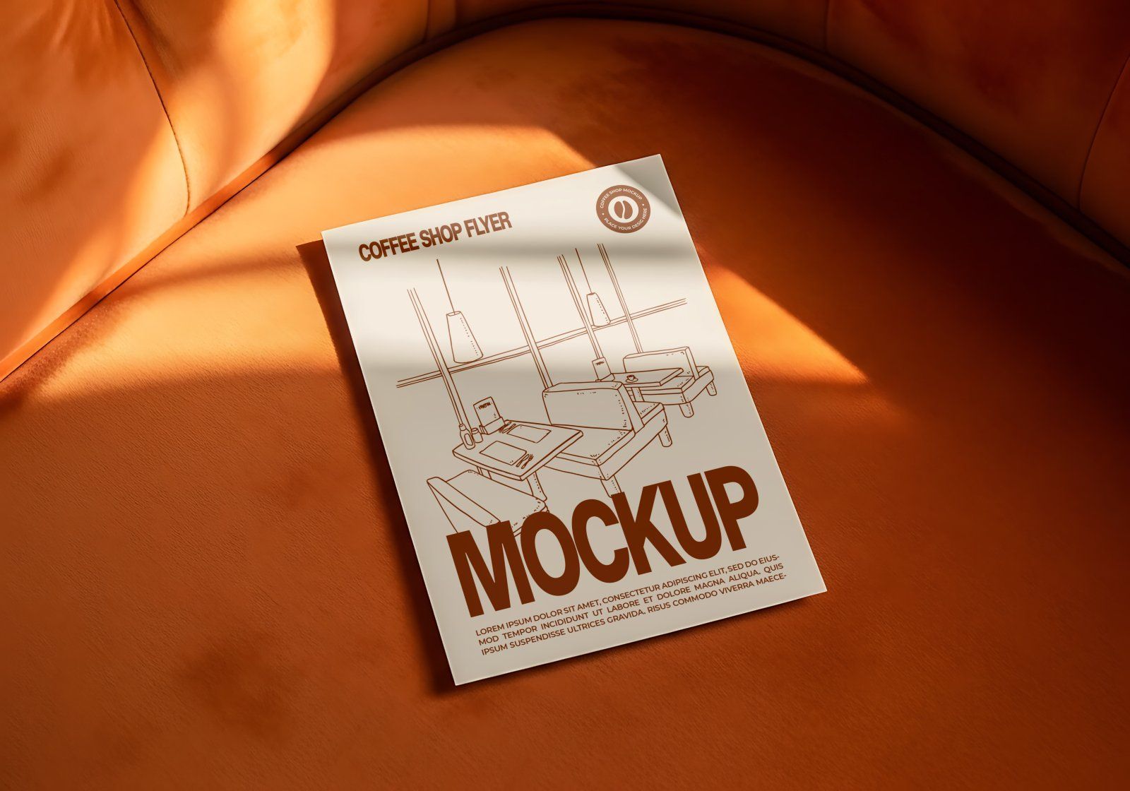 Premium Branding Brown Cafe Coffee Shop Mockup — image 14