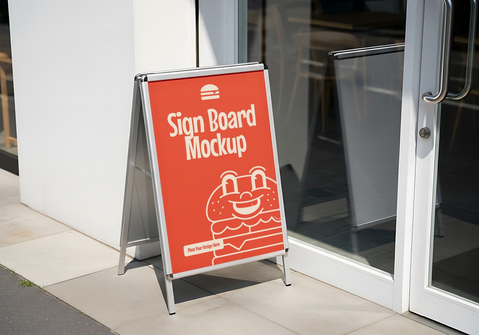 Premium Branding Big Burger Mockup — image 6
