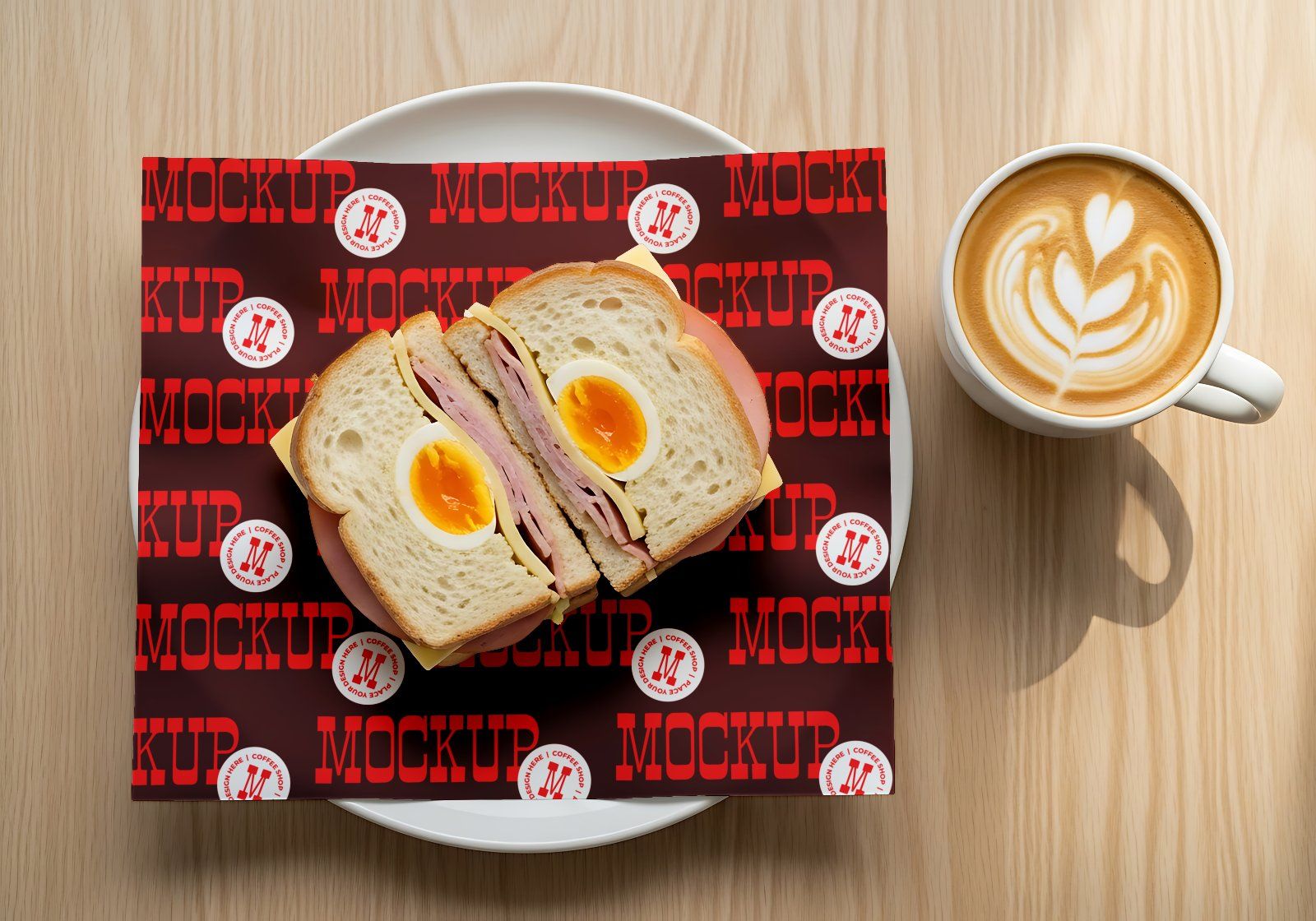 Premium Branding Bread N Coffee Mockup — image 6