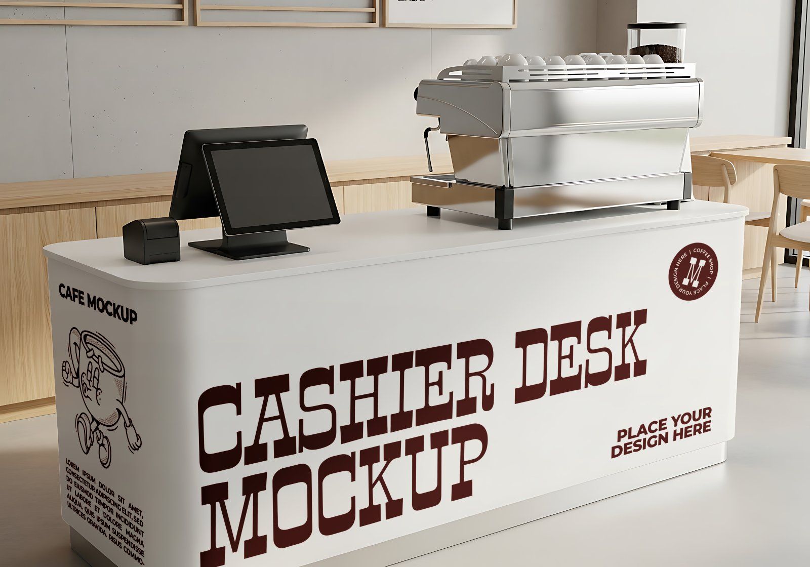 Premium Branding Bread N Coffee Mockup — image 9