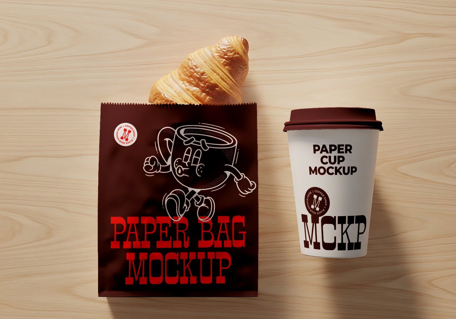 Premium Branding Bread N Coffee Mockup — image 11