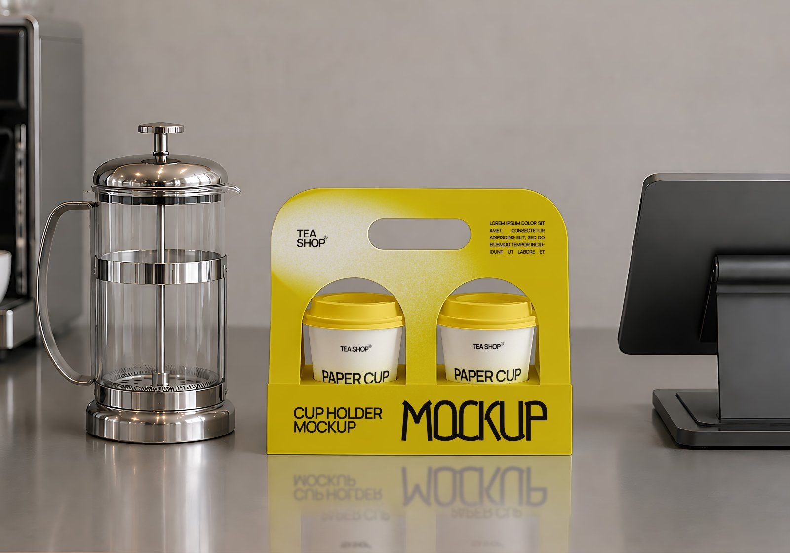 Premium Tea Shop Branding Mockup Bundle – 15 Aesthetic PSD Scenes for Tea House & Artisan Packaging — image 12