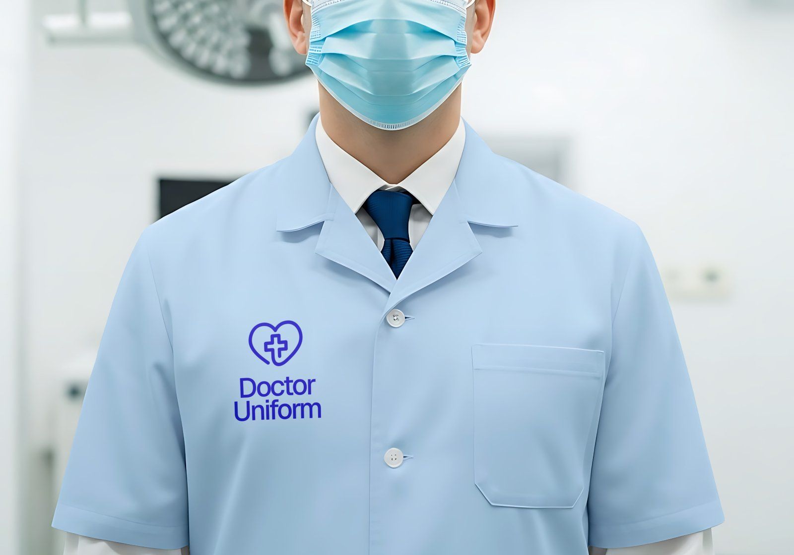 16 PSD Hospital Branding Mockup Kit – Ambulance, Nurse Uniform, Signage, Wayfinding & More — image 6